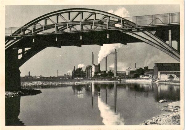 Muelheim  Ruhr Friedrich-Wilhelm-Huette Stahlindustrie Bruecke