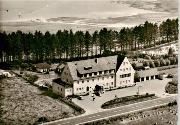 Marienheide VdK Erholungsheim Brucher Talsperre Fliegeraufnahme