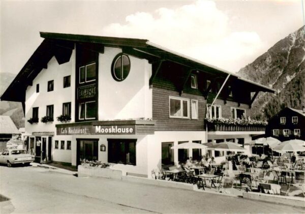 Mittelberg Kleinwalsertal AT Cafe Restaurant Moosklause