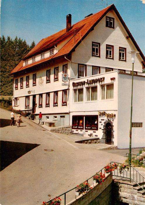 Schoenwald Schwarzwald Gasthof Landpost