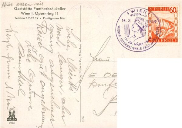 Wien AT Gaststaette Pantherbraeukeller – Bild 2