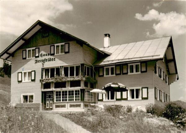 Kleinwalsertal Vorarlberg AT Haus Bergfelder