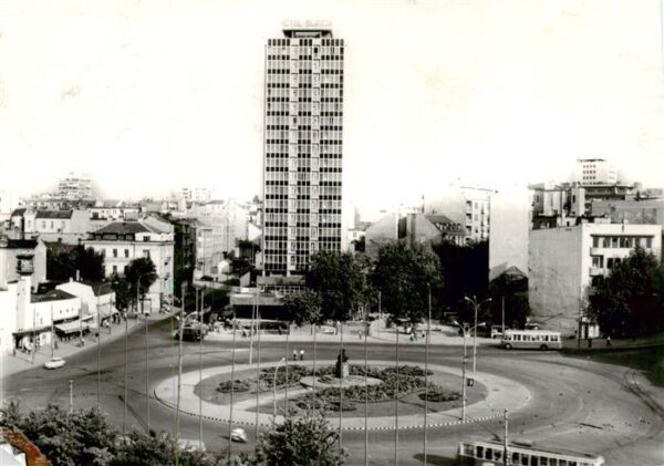 Beograd Belgrad Serbija The Slavia Hotel in Dimitrija Tucovic Square