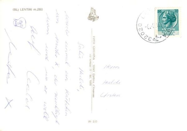 Lentiai Belluno Veneto IT Ortspartie – Bild 2