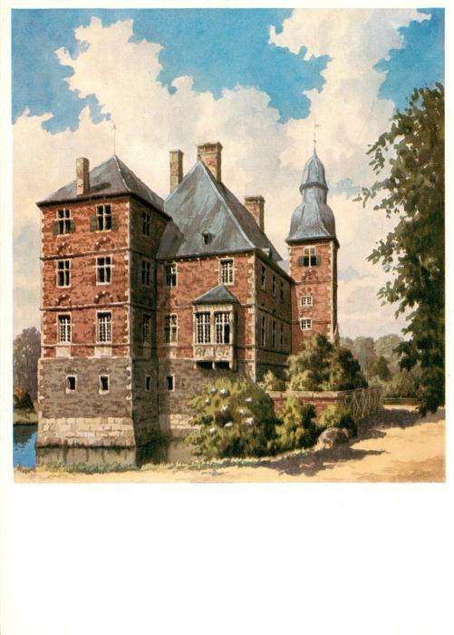 Berwicke Welver Haus Nehlen Aquarell