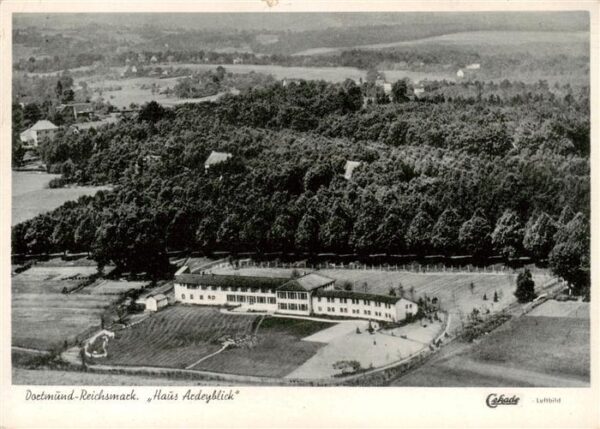 Reichsmark Dortmund Haus Ardeyblick Fliegeraufnahme