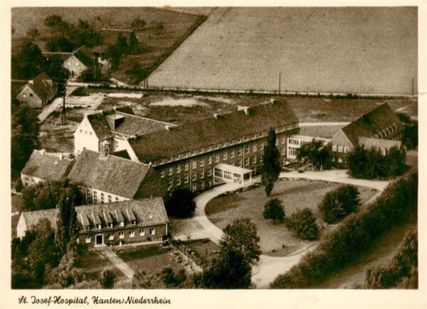 Xanten St Josef Hospital Fliegeraufnahme