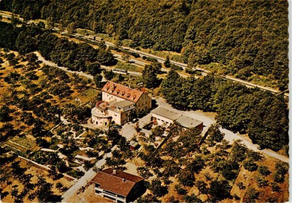 Ober-Rosbach Hotel Gaststaette Waldschloesschen Fliegeraufnahme