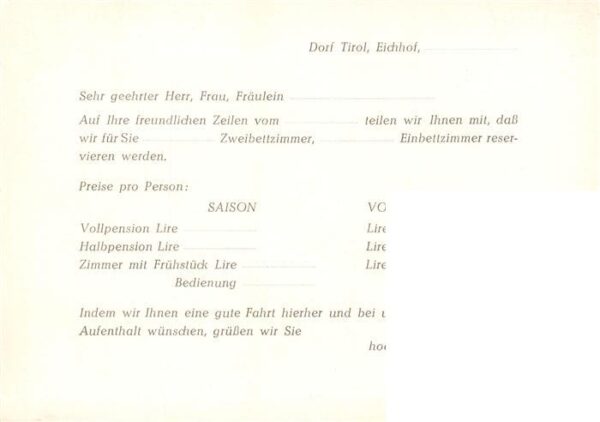 Dorf-Tirol Suedtirol IT Pension Gasthof Albergo – Bild 2