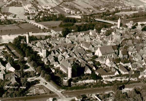Ochsenfurt Main Fliegeraufnahme