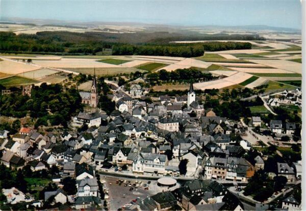 Kastellaun Hunsrueck Fliegeraufnahme