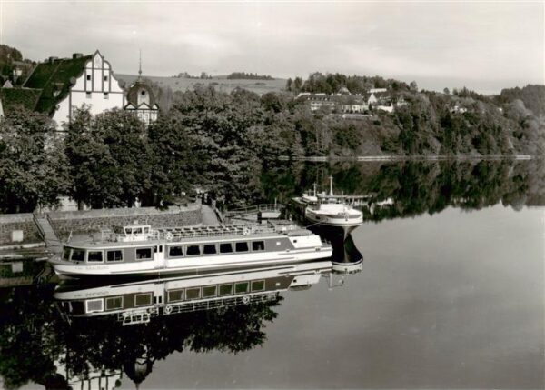 Saalburg Saale Schiffahrt am HO Hotel Kranich