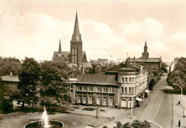 Bitterfeld HO Hotel Central Walter Rathenau Strasse