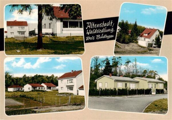 Altenstadt Hessen Waldsiedlung Teilansichten