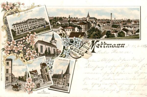 Mettmann Seminar Ev Kirche Breite Strasse Mittelstrasse Kath Kirche