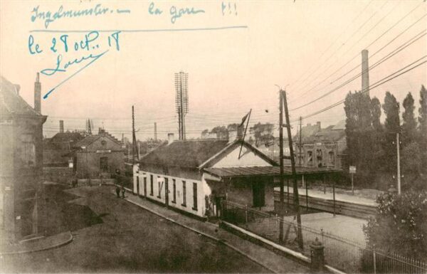 Izegem Iseghem West-Vlaanderen Belgie La Gare