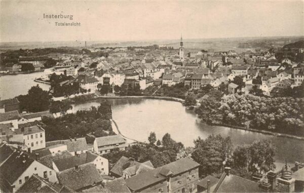 Insterburg Tschernjachowsk RU Panorama Feldpost