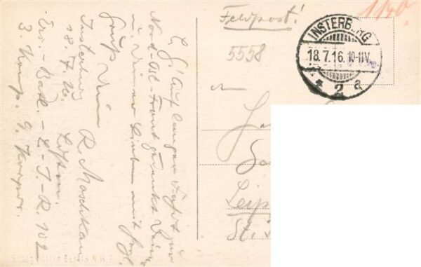 Insterburg Tschernjachowsk RU Panorama Feldpost – Bild 2