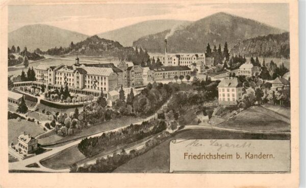 Friedrichsheim Rehaklinik Malsburg-Marzell Kandern BW Panorama