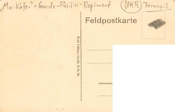 Ternopil UA Regiments Stabs Quartier und Denkmal der Maikaefer Feldpost – Bild 2