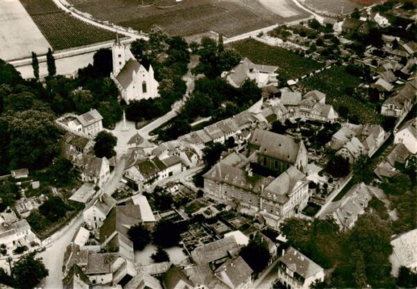 Ingelheim Rhein Stadtteil Sued mit Burgkirche