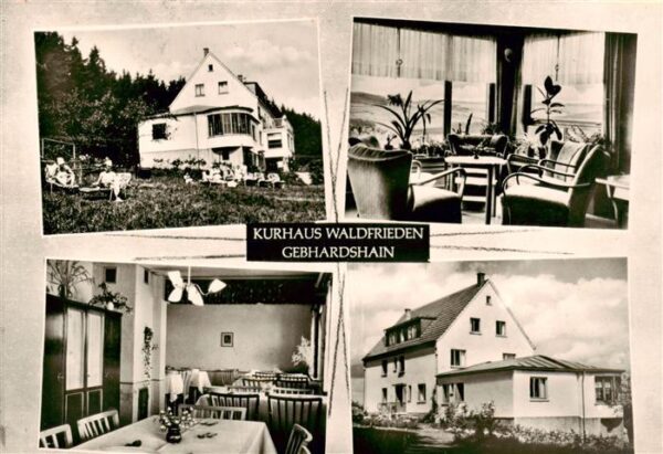 Gebhardshain Kurhaus Waldfrieden Gastraum