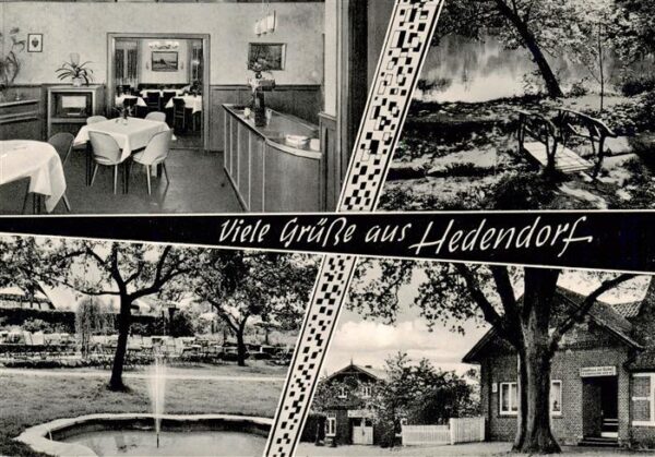 Hedendorf Buxtehude Ausflugslokal Gasthaus zur Eiche Klubzimmer Garten Parkterra