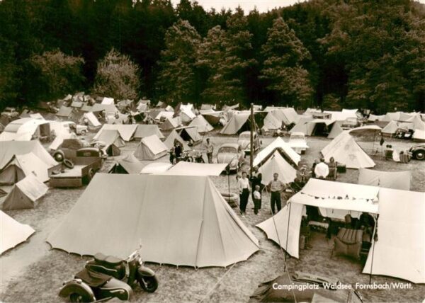 Fornsbach Murrhardt Campingplatz Waldsee