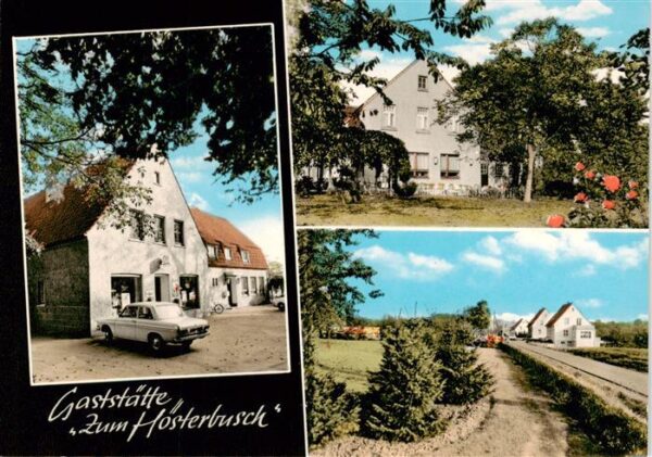 Buende  Westfalen Gaststaette Zum Hoesterbusch Garten Siedlung