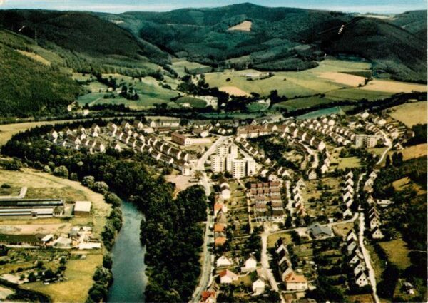 Plettenberg Eschensiedlung Fliegeraufnahme