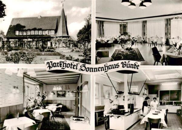 Buende  Westfalen Parkhotel Sonnenhaus Gastraeume Kueche