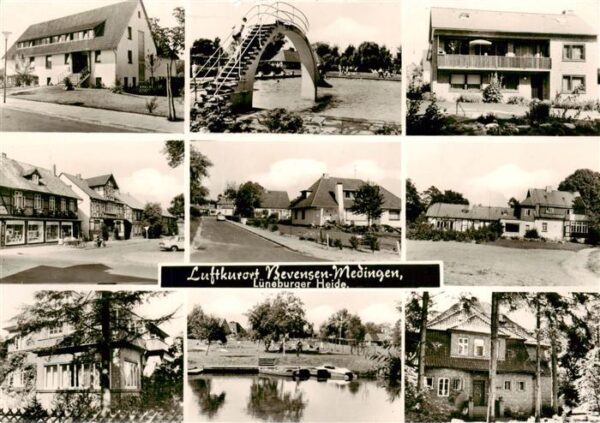 Medingen Bad Bevensen Teilansichten Luftkurort in der Lueneburger Heide