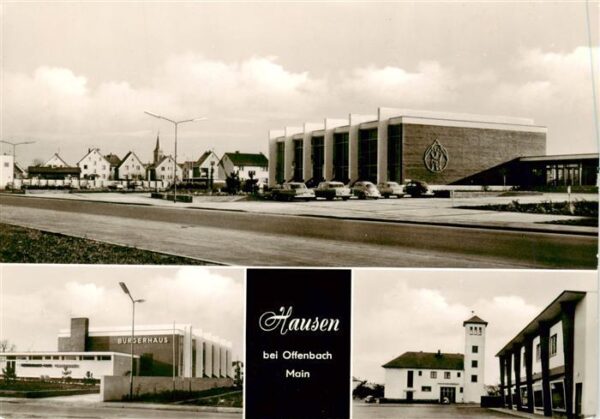 Hausen Hessen Offenbach Teilansichten Buergerhaus
