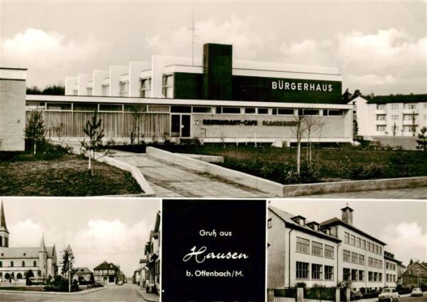 Hausen Hessen Offenbach Buergerhaus Ortspartien