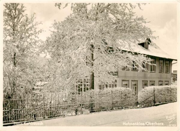 Hahnenklee-Bockswiese Harz Fremdenheim Haus Kohlrausch im Winter