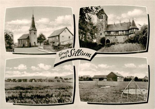 Sillium Kirche Schloss Panorama