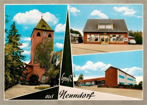 Nenndorf Harburg Kirche Ladengeschaeft