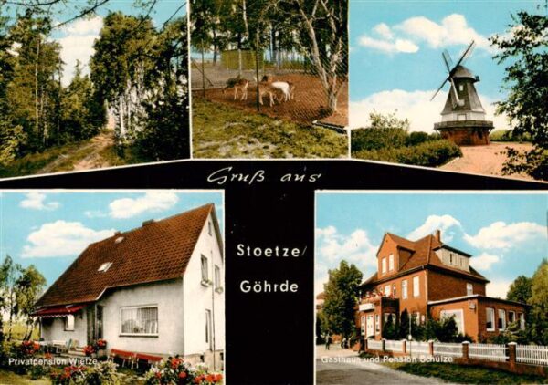 Stoetze Stoetze Waldpartie Wildgehege Windmuehle Gaststaette Pension