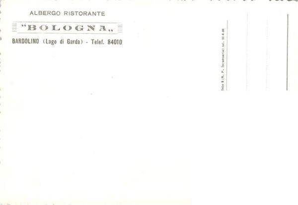 Bardolino Lago di Garda IT Albergo Ristorante Bologna – Bild 2