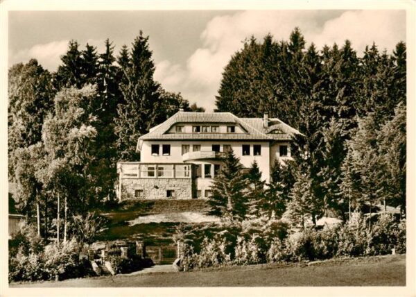 Bad Sachsa Harz Genesungsheim Bergfrieden