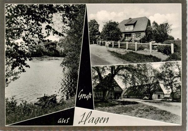 Hagen Stade Partie am Wasser Ortsansichten