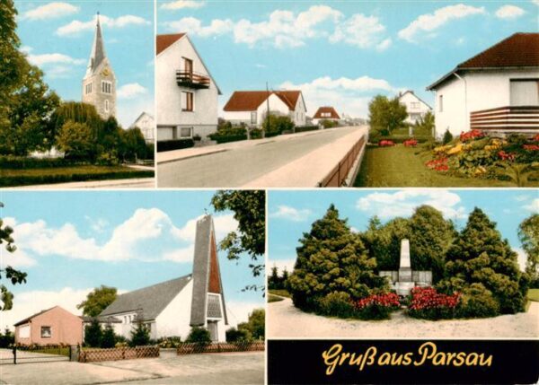 Parsau Kirchen Dorfstrasse Gedenkstaette