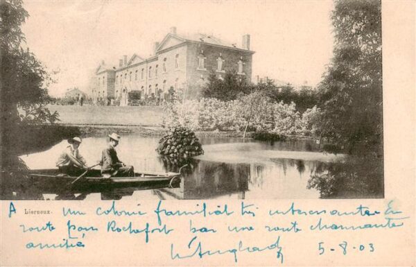 Lierneux Belgie Gondelteich