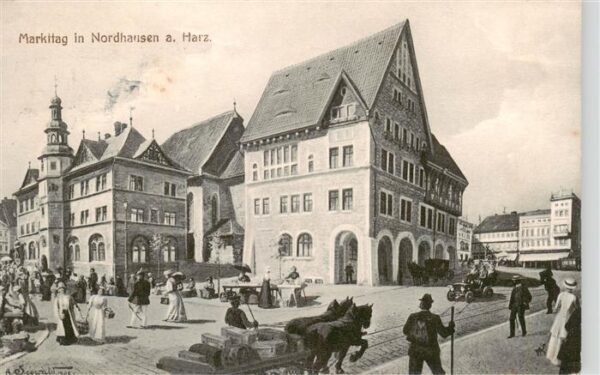 Nordhausen  Harz Markttag