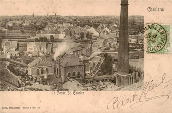 Charleroi  Belgie La Fosse St Charles