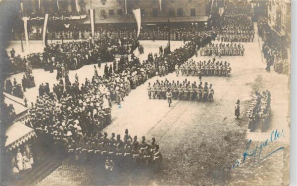 Nuernberg Militaerischer Aufmarsch