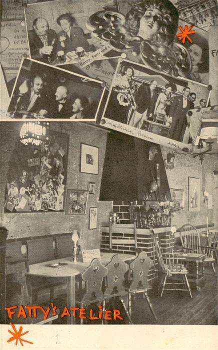 Duesseldorf Fattys Atelier Kuenstlerkneipe
