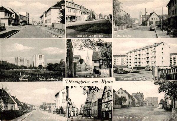 Doernigheim Maintal Backesweg Hanauer Landstrasse Kath Kirche Waldsiedlung Wilhe