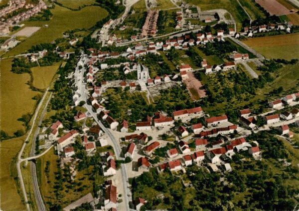 Bubach-Calmesweiler Saar Fliegeraufnahme