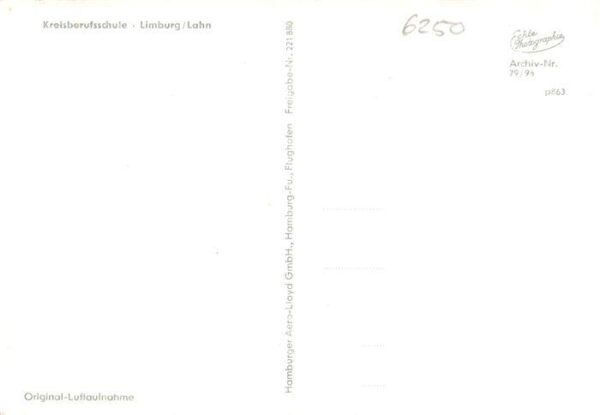 Limburg  Lahn Kreisberufsschule Fliegeraufnahme – Bild 2